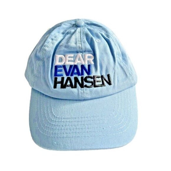 Dear Evan Hansen Broadway Tony Award‎ Musical Closing Night Adjustable Blue Hat - Picture 1 of 7